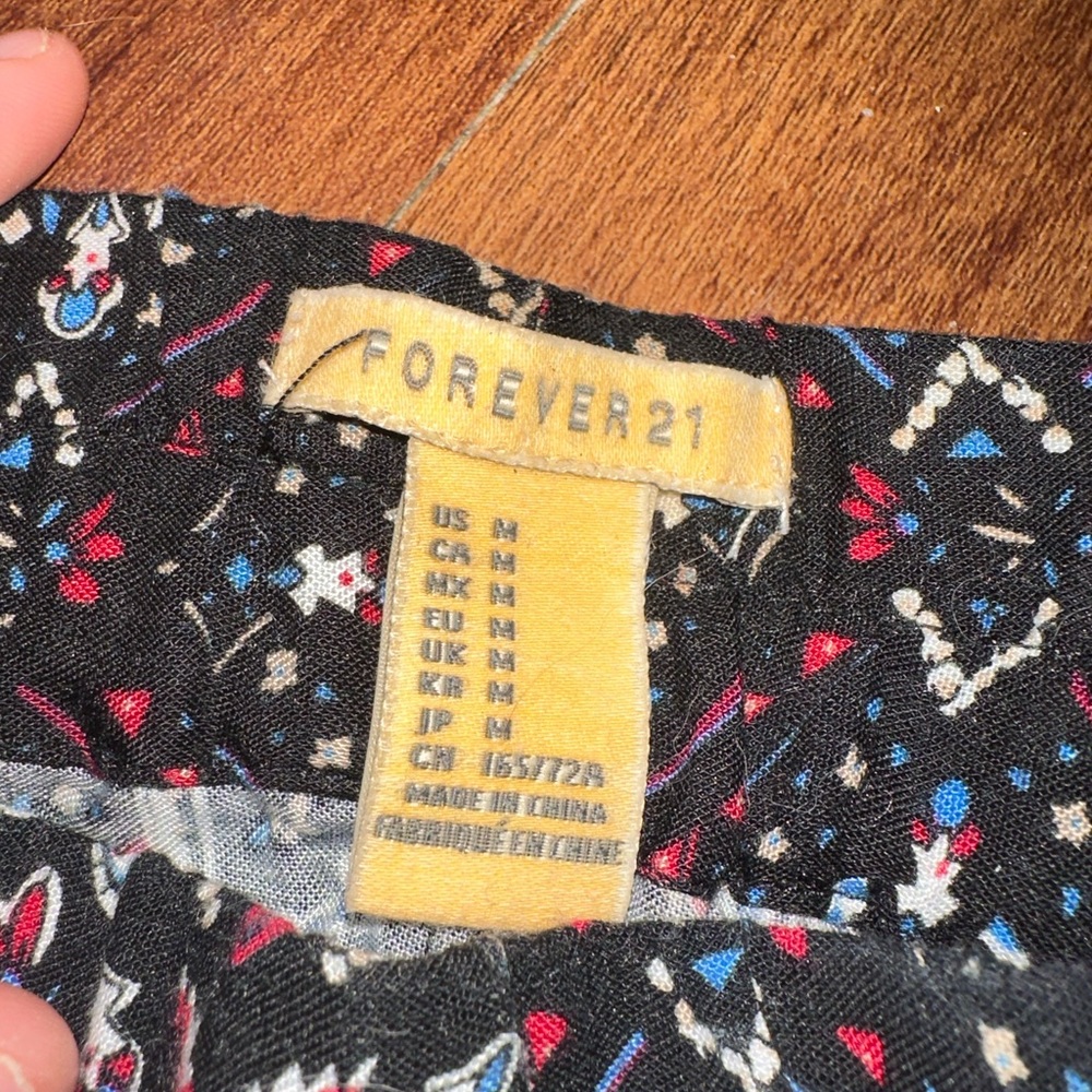 forever 21 tribal carrot pants